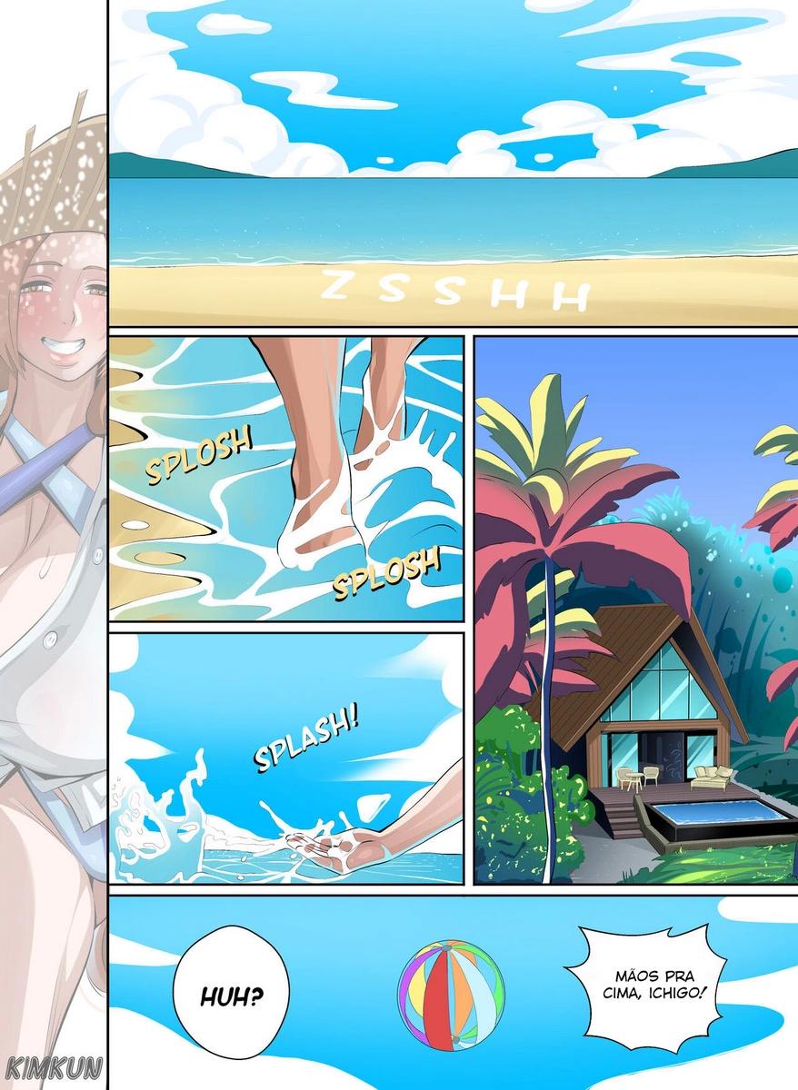 Viagem à Ilha da Sacanagem - Hentai HQ Brasileiro
