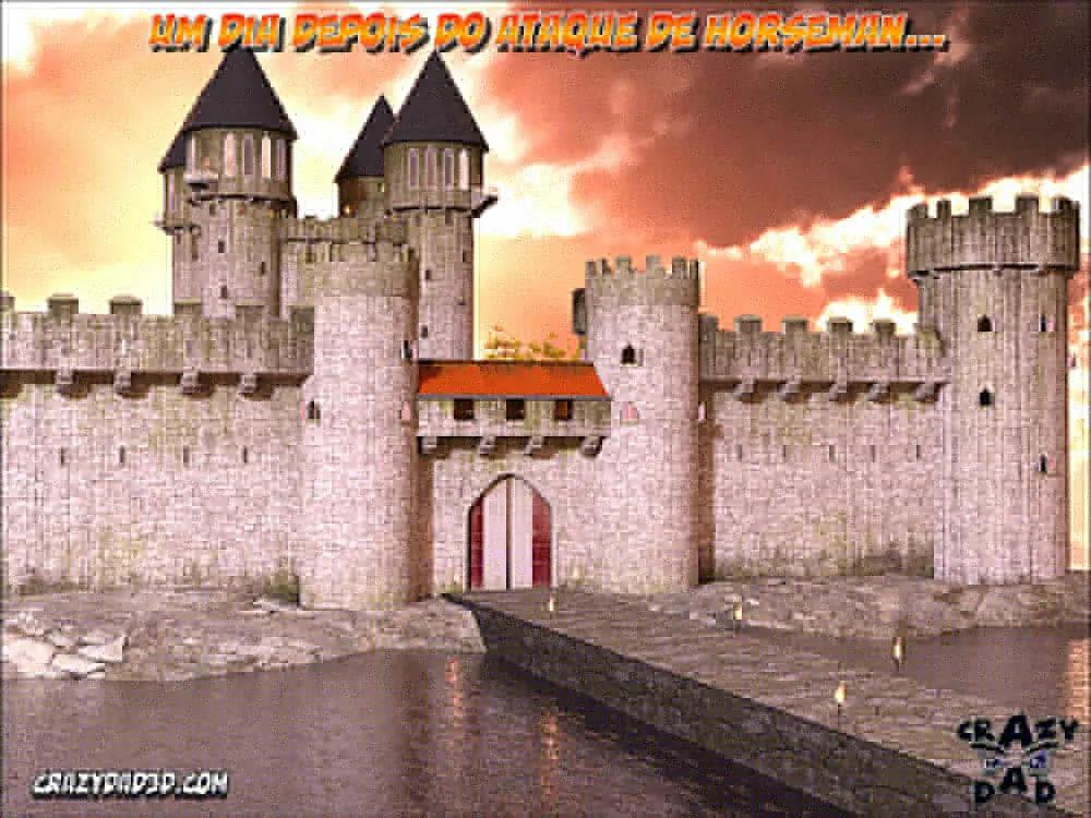 Rainha piranha procura filho no castelo - Hentai HQ Brasileiro