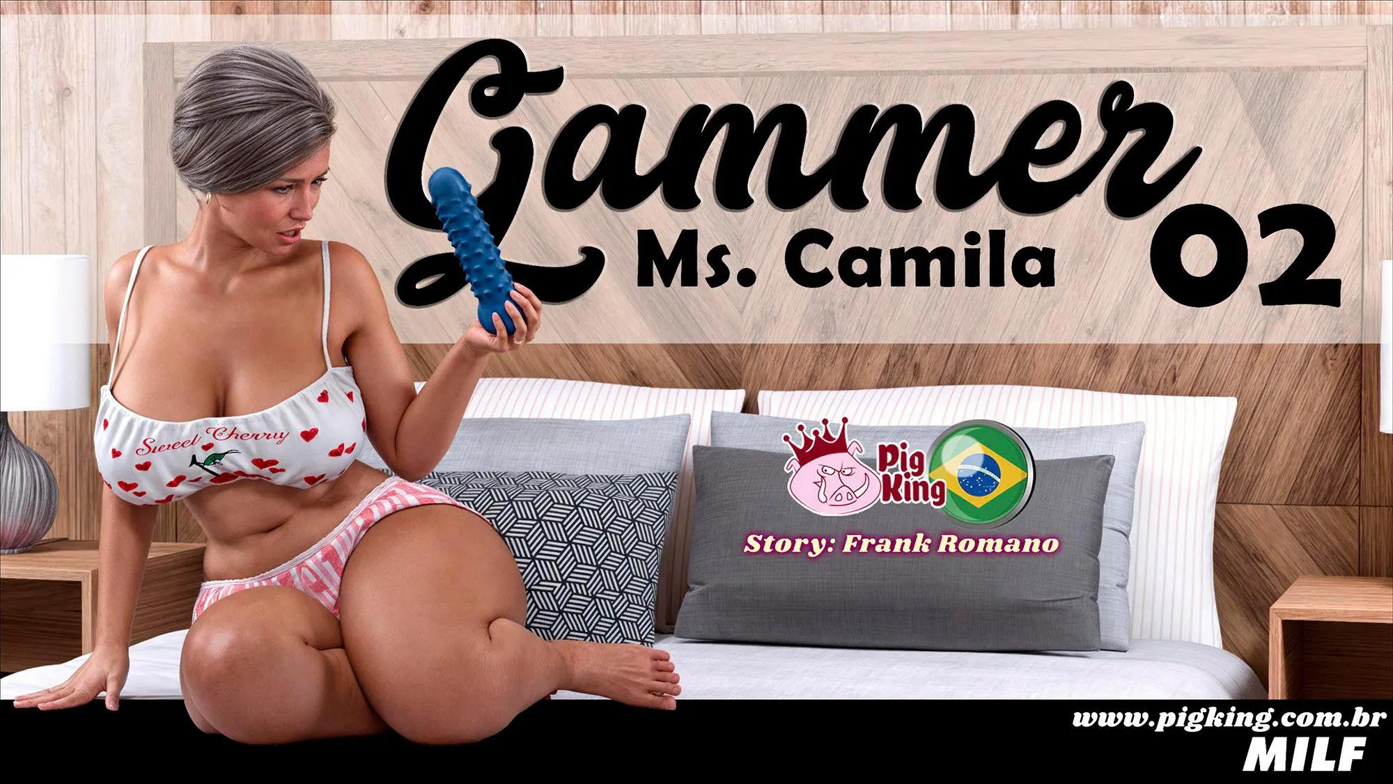 Ms. Camila: Mamãe Piranha Cavalgando na Pica do Filhão em Hentai Br