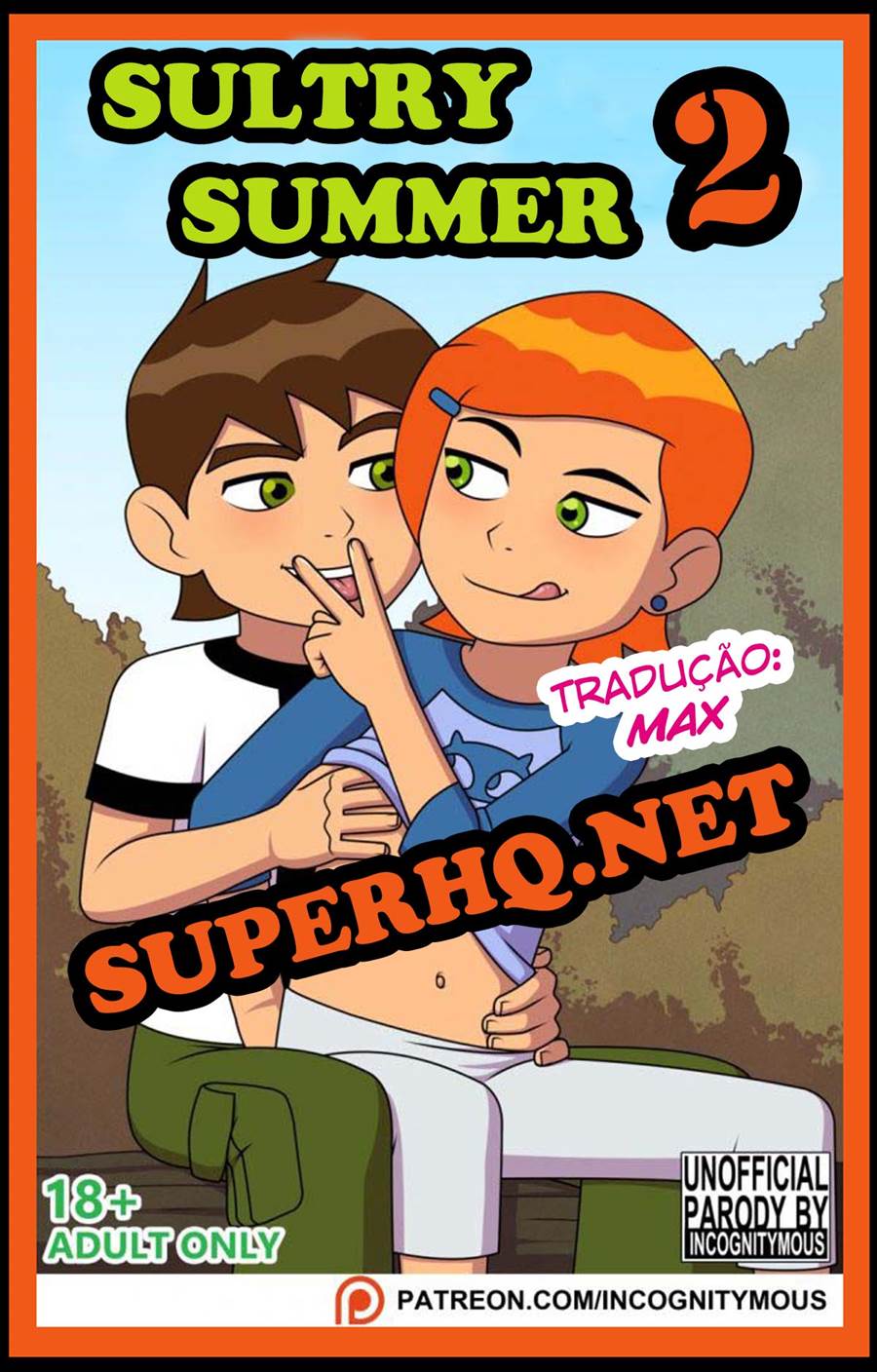 Ben 10 Hentai: Verão Escaldante com Incesto e Muita Putaria em HQ Brasileira