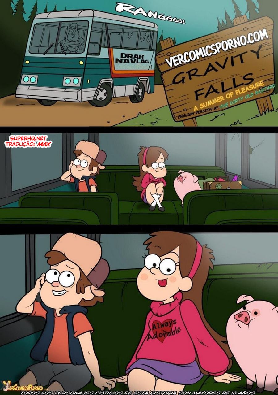 Gravity Falls, Uma Temporada de Sacanagem VL.1 - Festinha com Piranhas em HQ Brasileiro