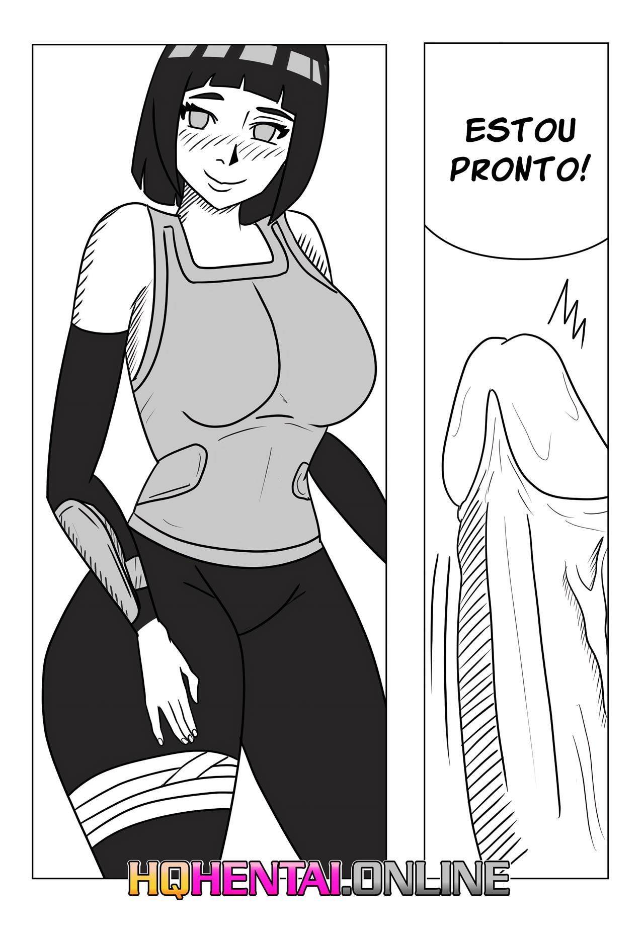 Naruto Hentai: A Missão de Hinata é Dar Prazer - HQ Hentai em Português