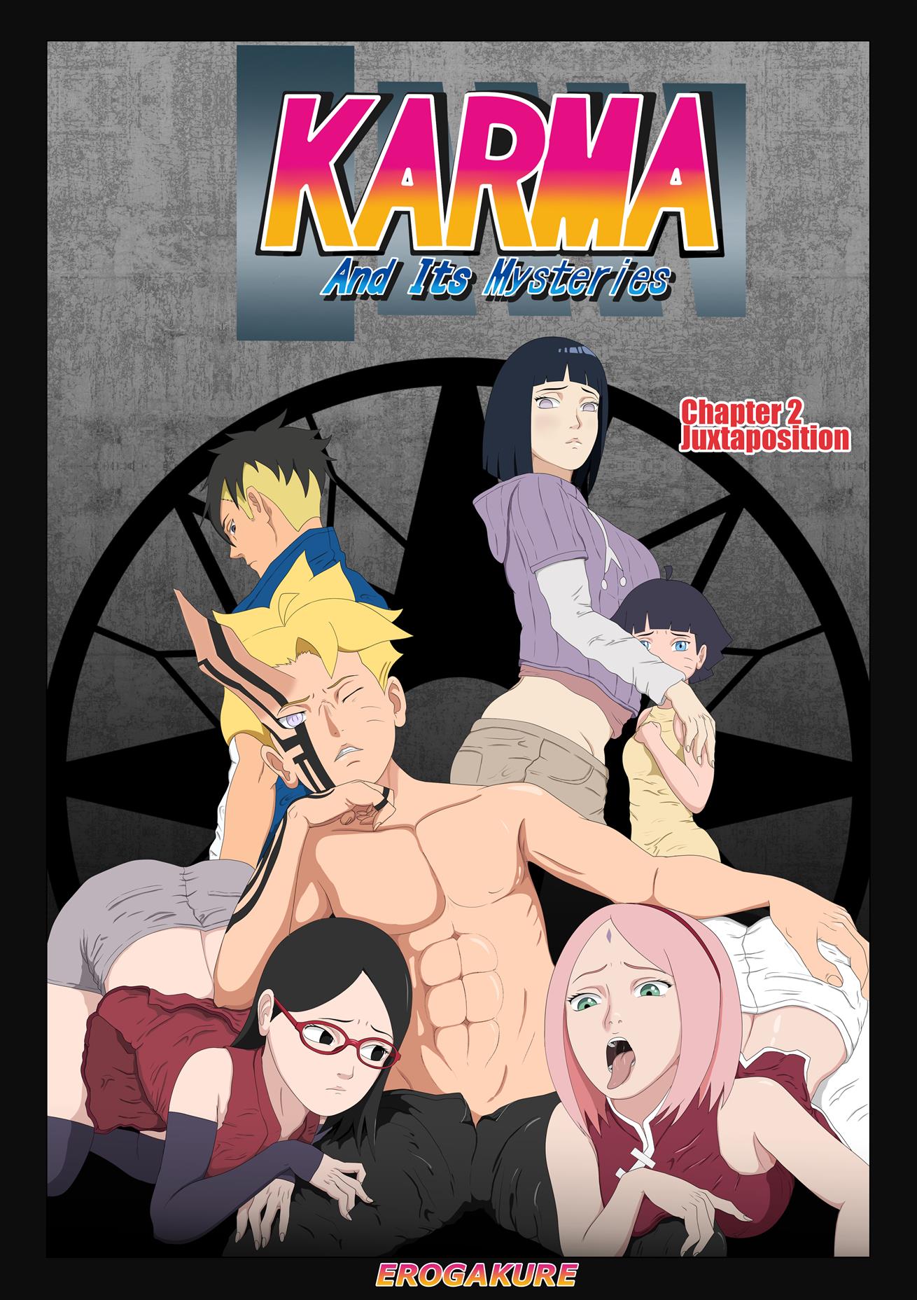 Boruto Sacana: O karma de Boruto VL.2 - Boruto com o pirocão solto e cheio de tesão em hentai HQ