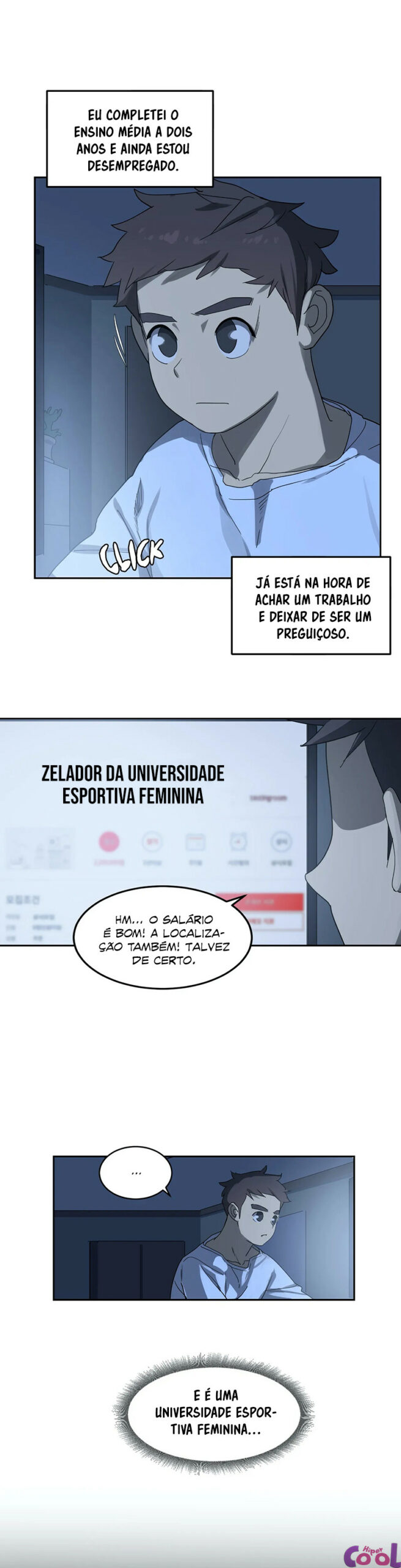 O Zelador Tarado da Buceta Molhada em HQ Brasileiro