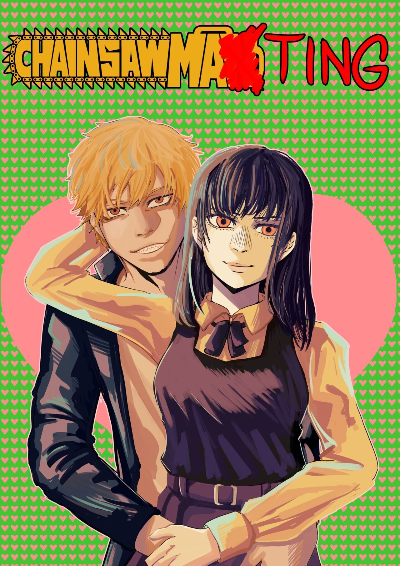 Chainsaw Man: Acasalamento Com Motosserra - Piranha Se Assusta Com a Rola Enorme do Denji em HQ Brasileiro