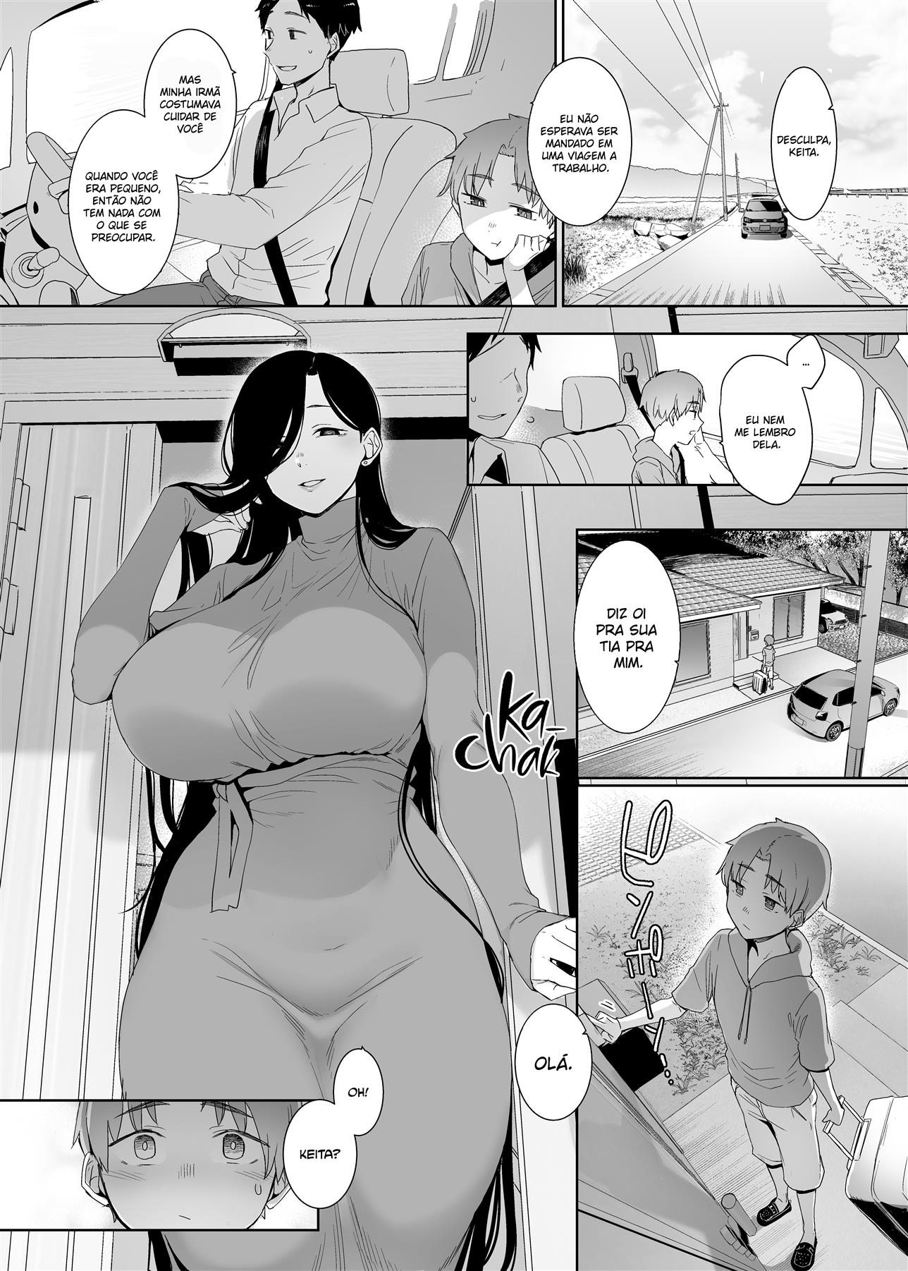 A Tia Safada de Keita - Desvendando Segredos Proibidos em Hentai HQ Brasil
