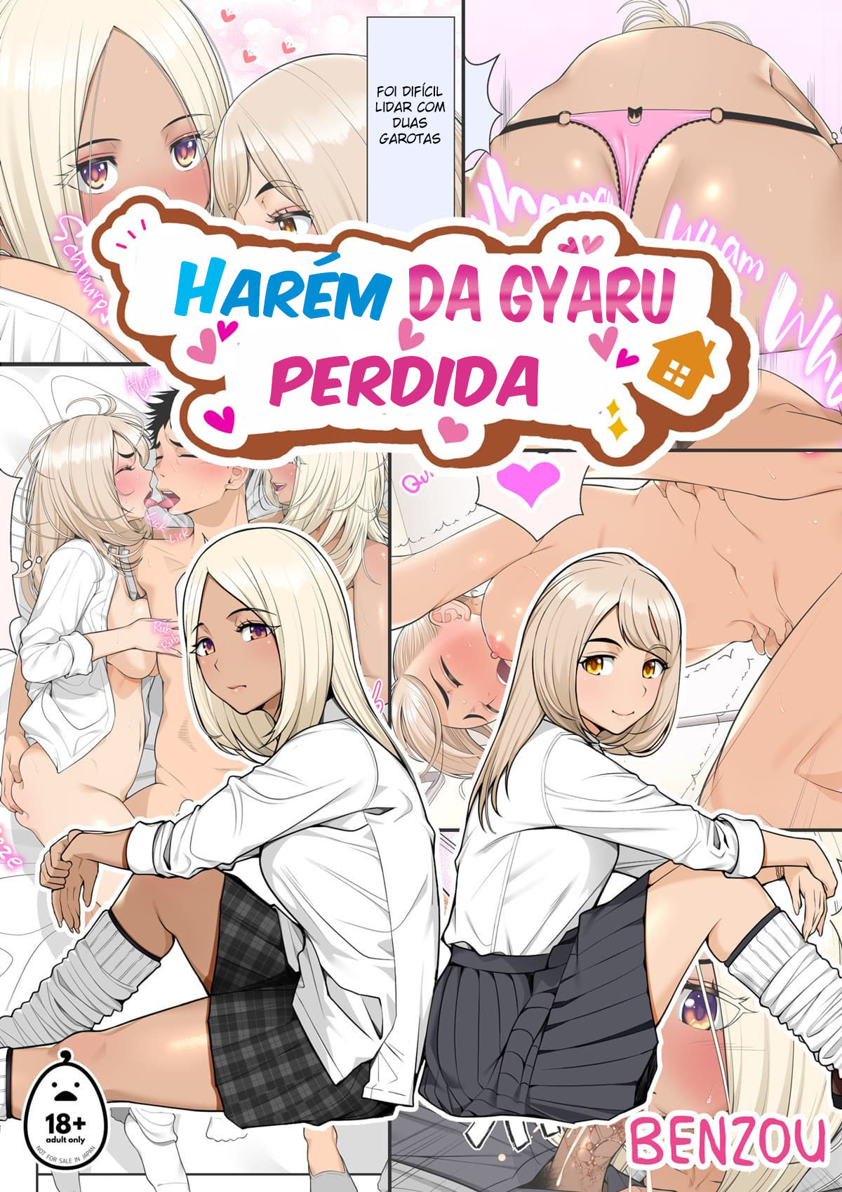 Gyaru Safada: Iniciando no Harém da Luxúria em HQ Brasileiro