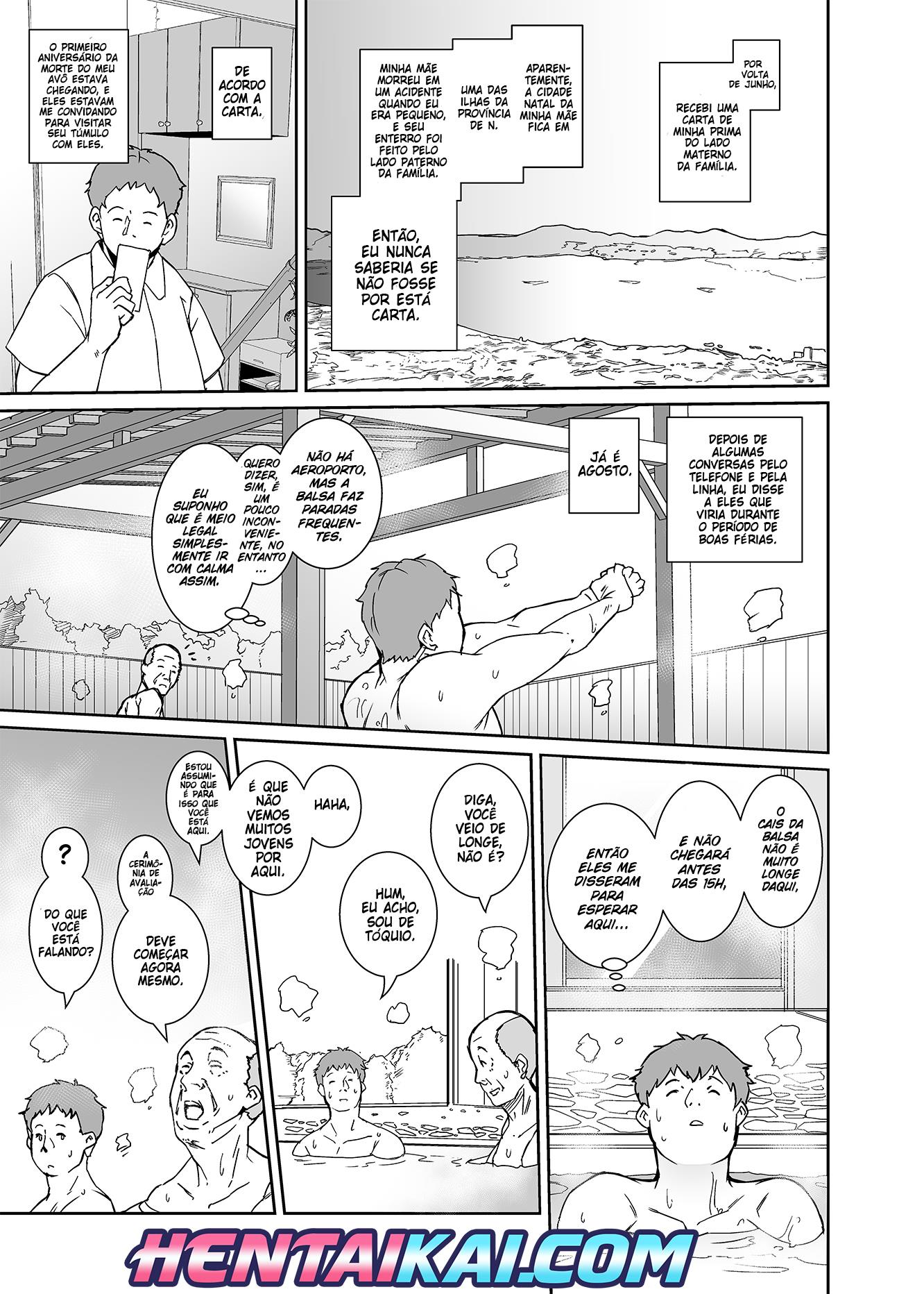 Sacanagem no Túmulo do Avô em Hentai Sem Censura