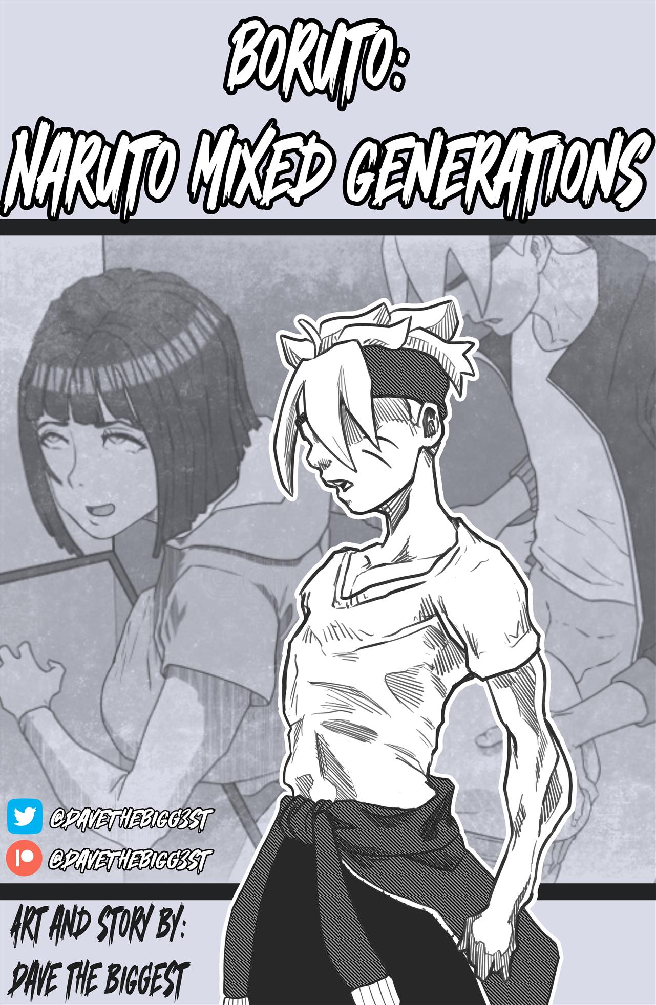 Boruto Flagra Mamãe Hinata na Siririca e Fode a Buceta Dela - Hentai Incesto em HQ Brasileiro
