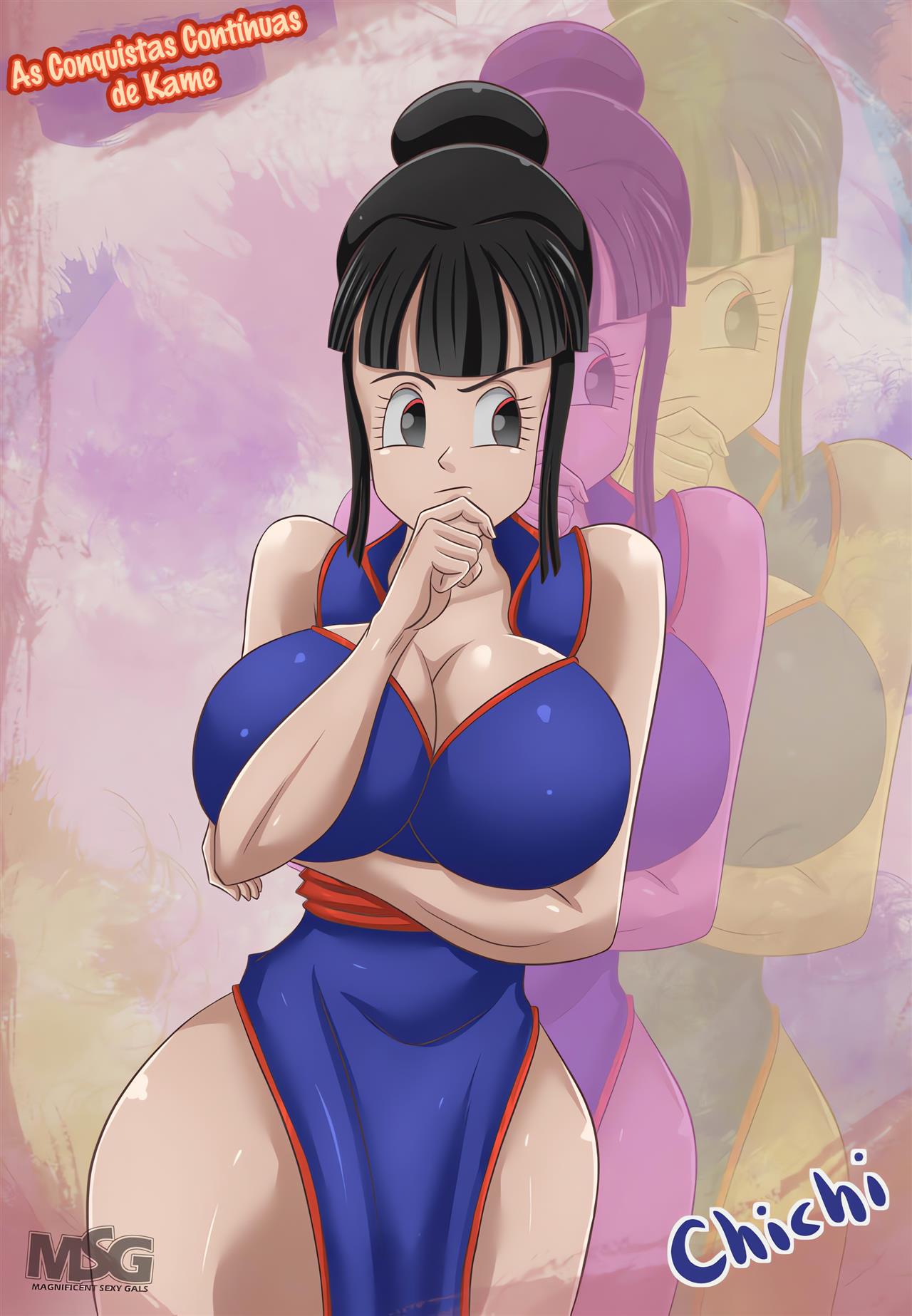 Android 18 pagando um boquete para o safado em HQ Brasileiro