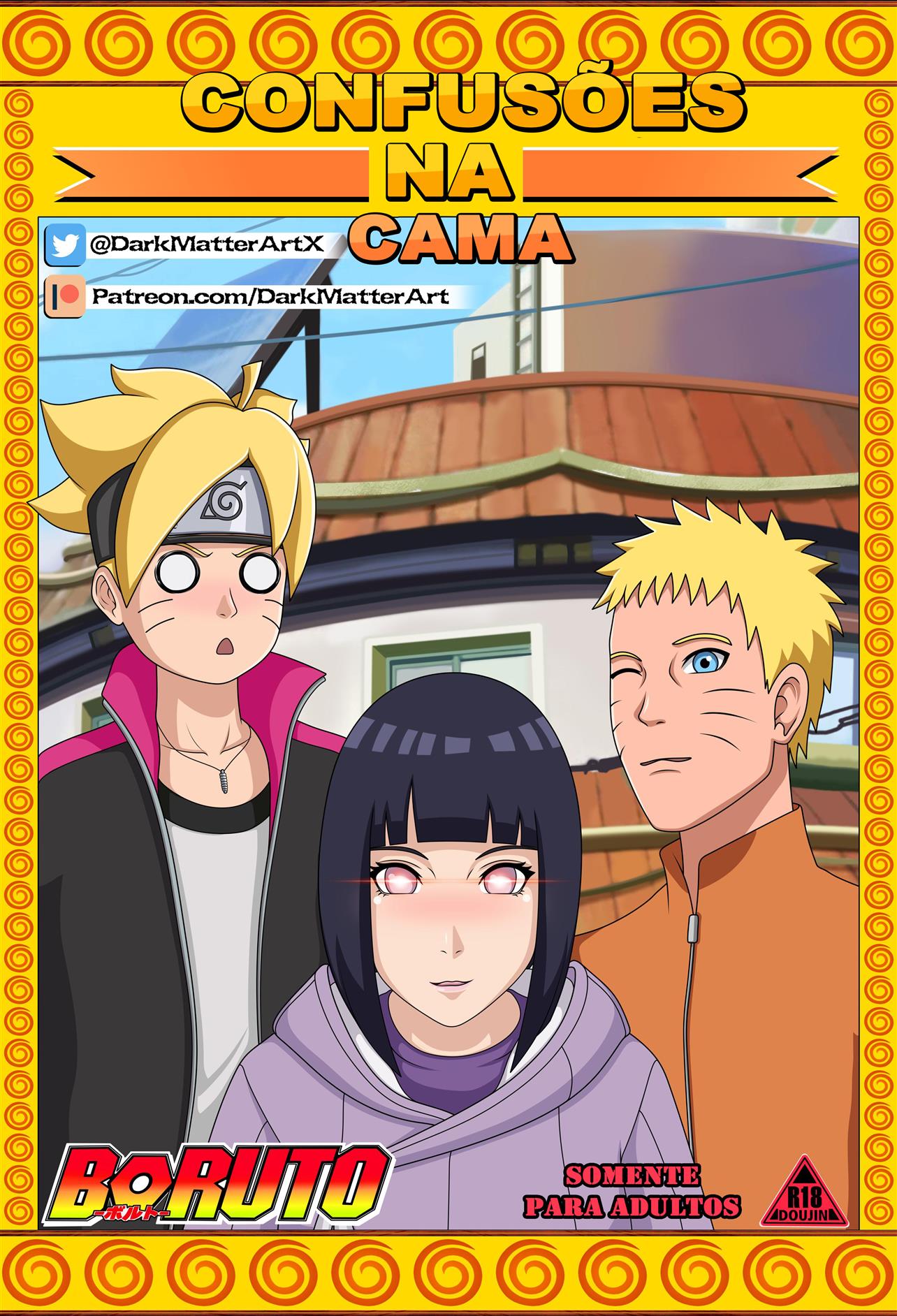 Boruto e a Mamãe Safada: Treinamento Proibido em Hentai HQ