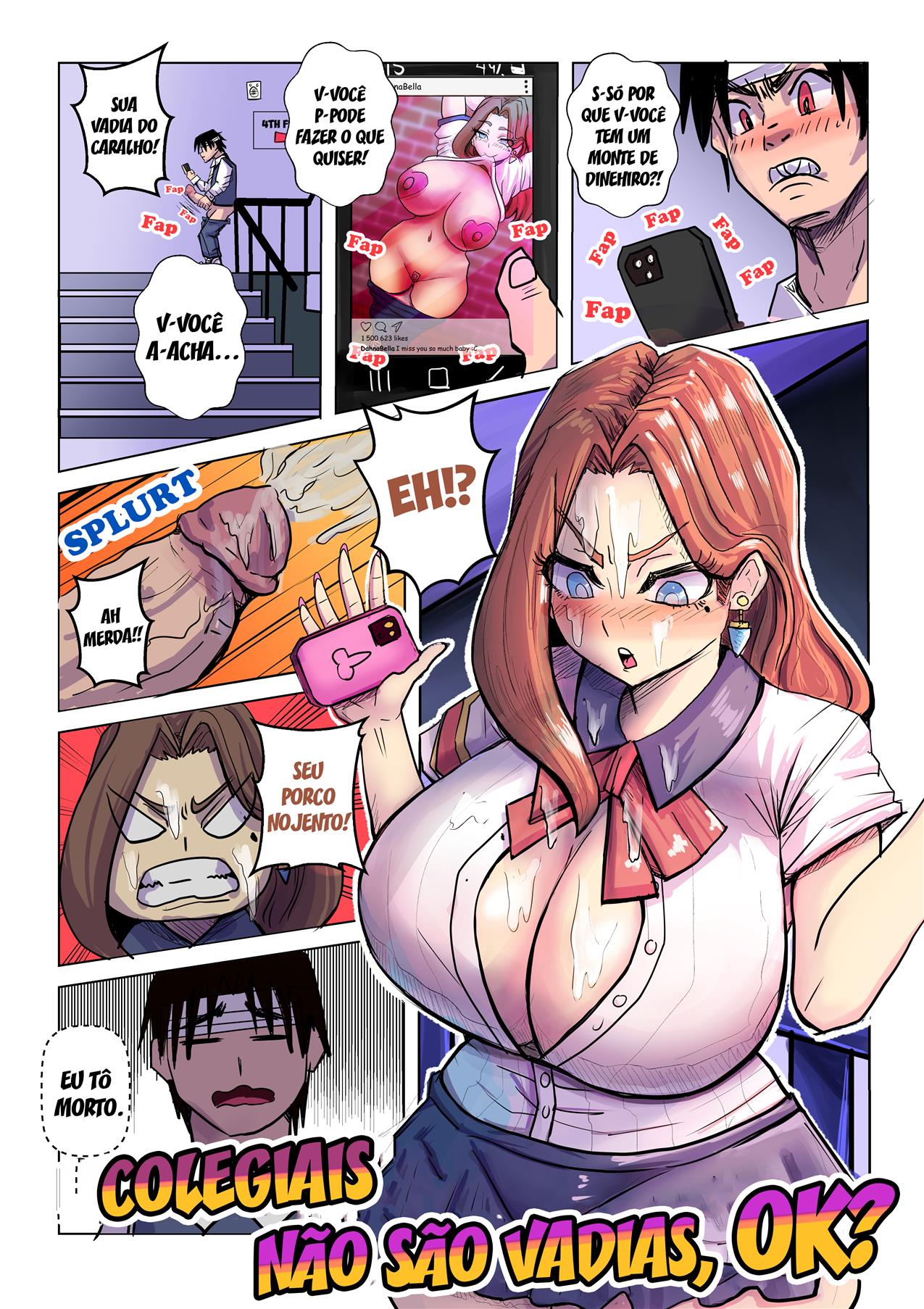 Fodendo a Piranha da Escola em um Hentai HQ Brasileiro