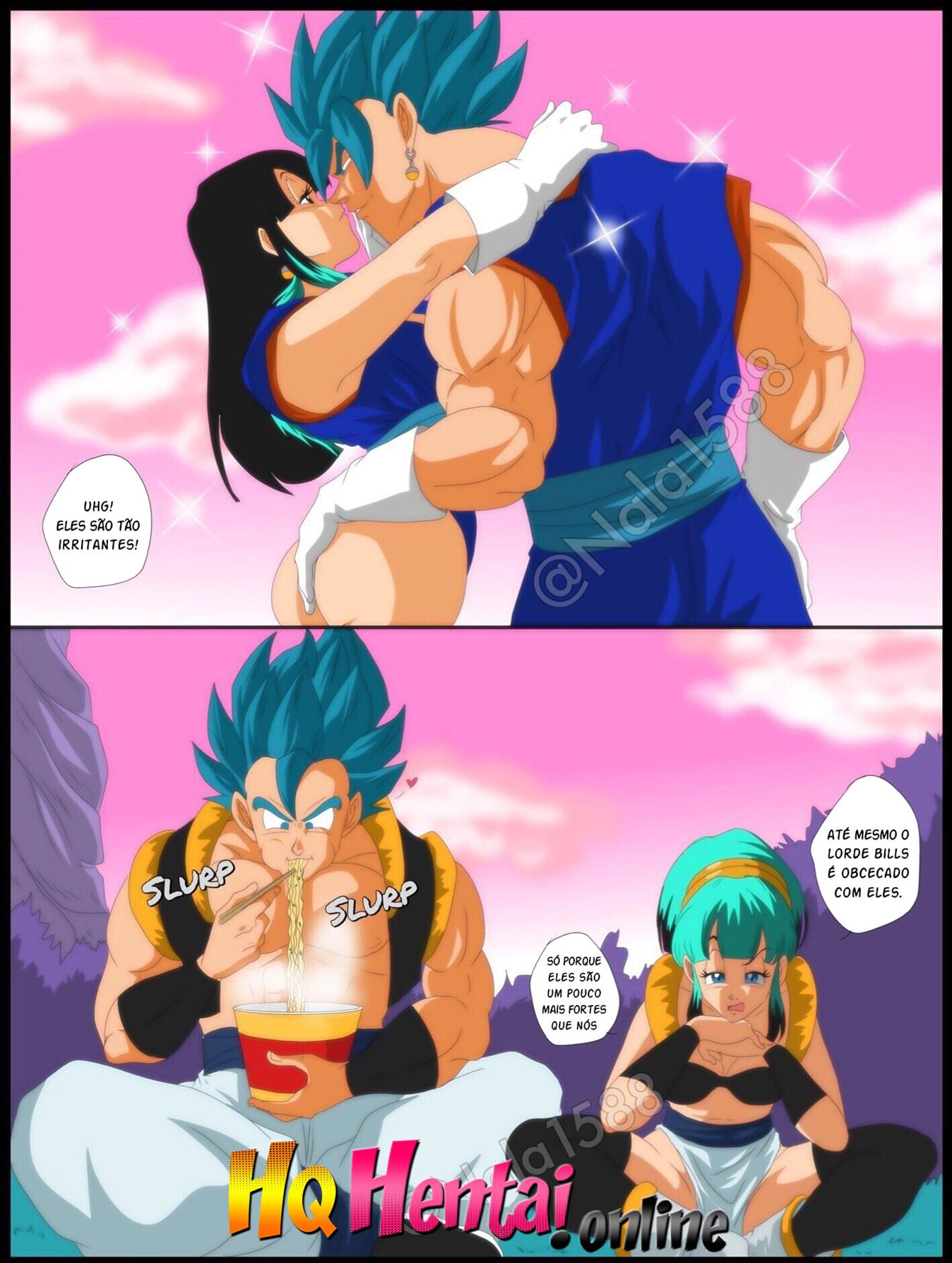 Dragon Ball Porno: Relaxando nas Termas do Bills - Hentai HQ