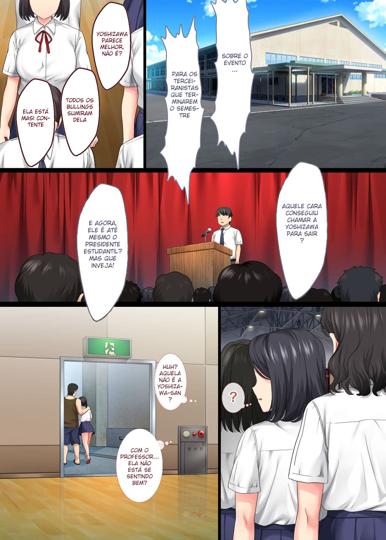 Professora Piranha e Aluno Sortudo: Tabus Quebrados em Hentai HQ