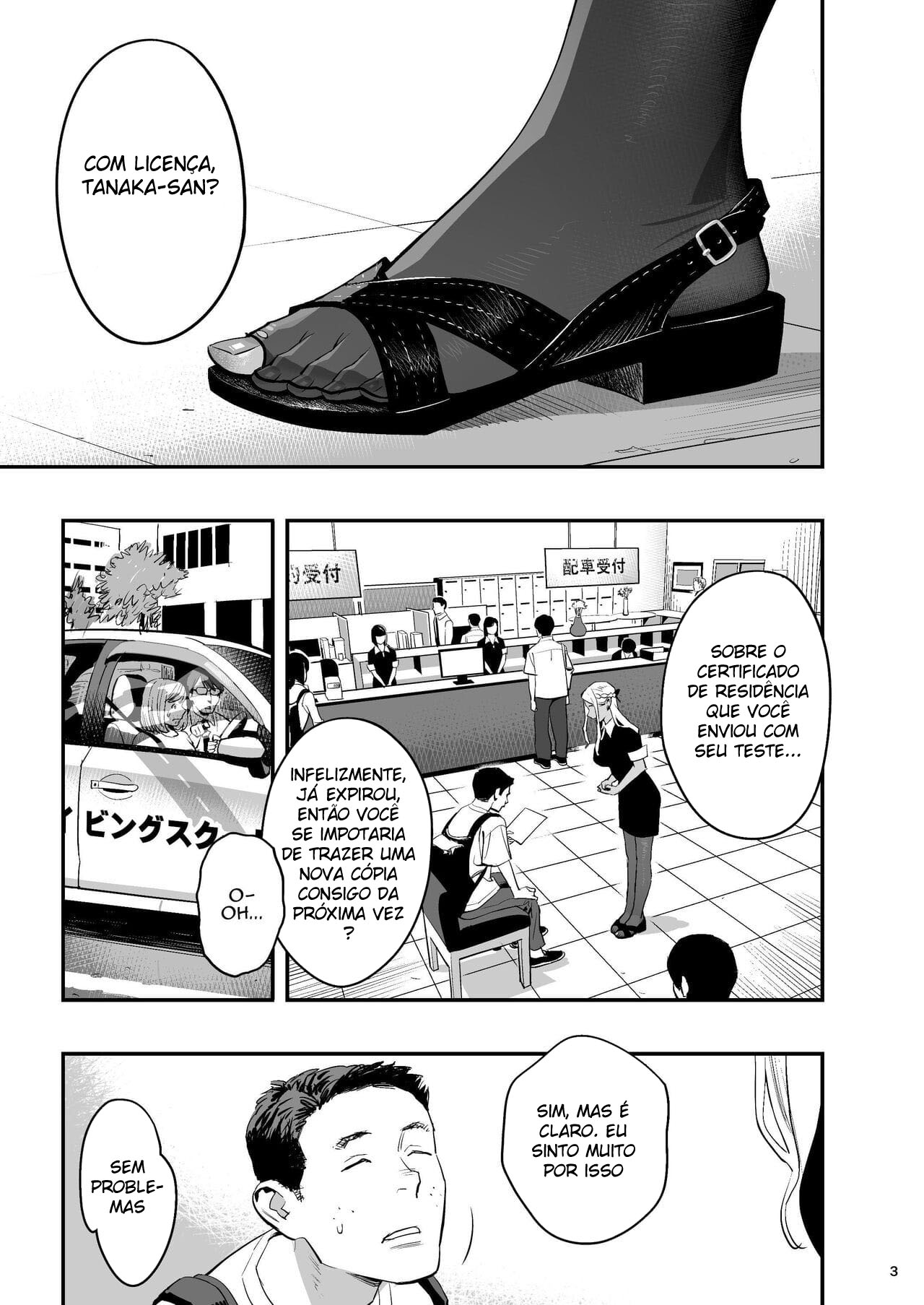 Quiroprata Tarado e o Triângulo Amoroso na Sala de Massagem - Hentai HQ
