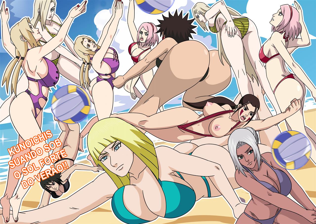 Naruto Hentai: Anko é a Sortuda da Vez na Vila das Piranhas!" em HQ Brasileiro