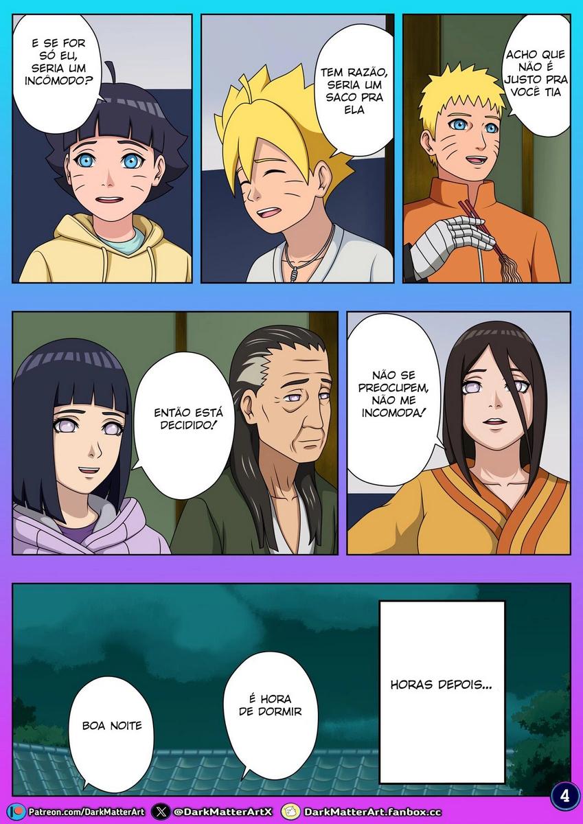 Boruto Descobrindo os Prazeres na Cama - Hentai HQ