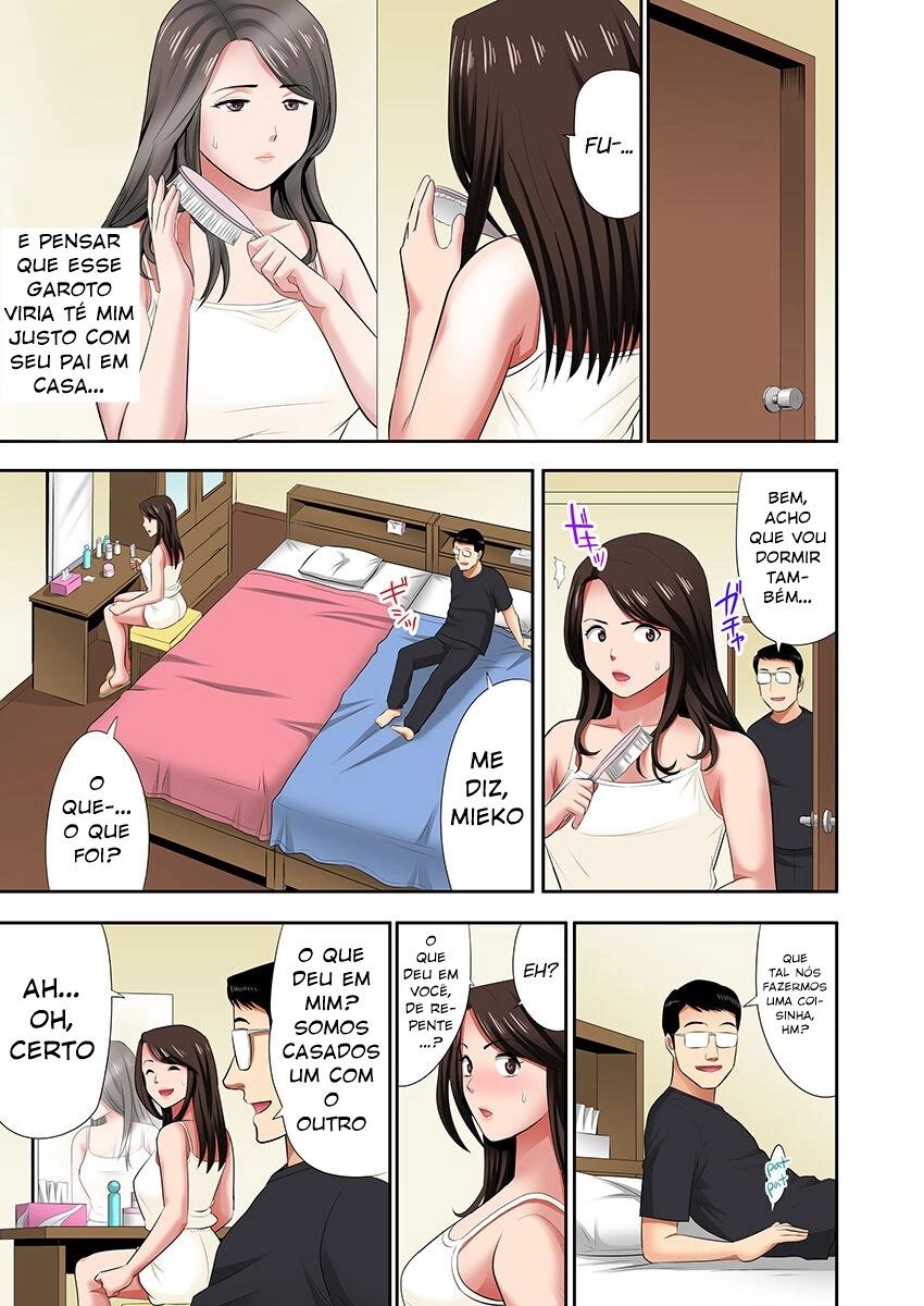 Mãe e Filho Transando Gostoso no Banheiro - Incesto Hentai Quente em HQ Brasileiro