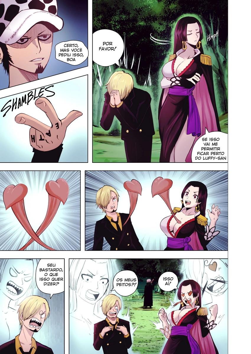 Intercâmbio de Corpos: Boa Hancock e Sanji Exploram seus Desejos em One Piece - Hentai HQ