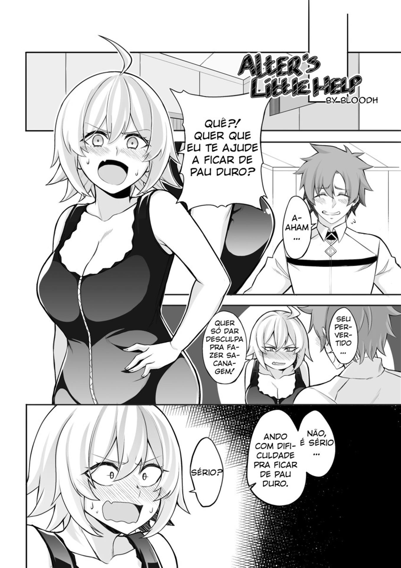 Fujimaru e as Piranhas de Fate Grand Order: Chuva de Porra em HQ Brasileiro