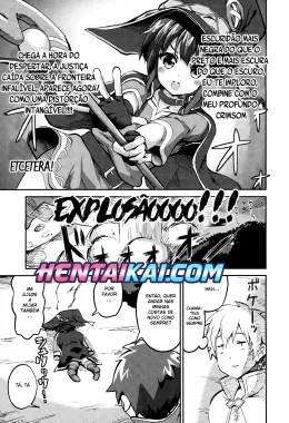 A Bruxinha Tesuda e o Pau Gigante do Herói - Hentai HQ