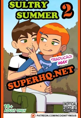 Ben 10 Hentai: Verão Escaldante com Incesto e Muita Putaria em HQ Brasileira