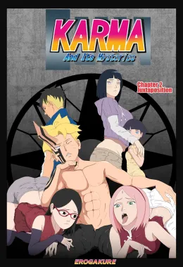 Boruto Sacana: O karma de Boruto VL.2 - Boruto com o pirocão solto e cheio de tesão em hentai HQ