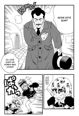 Bulma Piranha Fode com Oolong em Dragon Ball - HQ Brasileiro