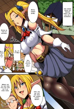 Daisuke e as Elfas Gostosas em Intercâmbio Hentai HQ Brasileiro