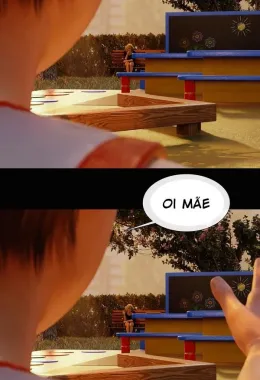 Descobertas Picantes - A Mamãe e a Viúva Negra em Hentai 3D Brasileiro