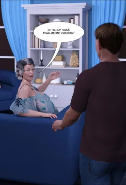 Fodendo a piranha da mamãe safada em HQ Brasileiro