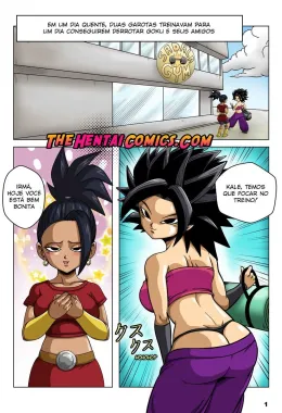Goku Fodendo a Piranha da Caulifla em um Treinamento Excitante - HQ Dragon Ball Pornô Brasileiro