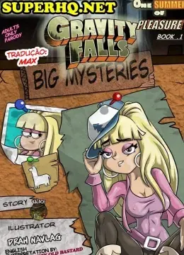 Gravity Falls: Mistérios e Putarias VL.5 - Piranhas e Rolas na sacanagem em HQ Brasileiro