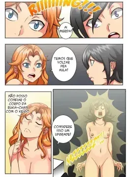 Kon se dando bem com Orihime e Ichigo: Uma história de sacanagem em Bleach CP.5" em hentai HQ