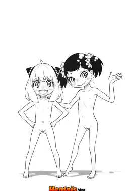 Loli piranha leva pica na buceta apertada em hentai HQ brasileiro