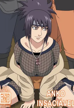 Ninjas Safados: Anko Sedenta por Pica na Vila da Sacanagem em Hentai HQ Brasileiro
