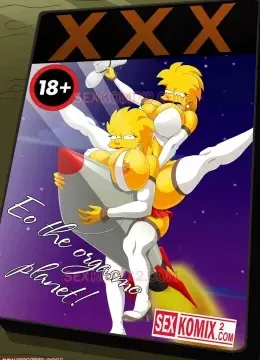 Os Simpsons Hentai: Rumo ao Planeta Orgasmo – Homer e as Filhas Piranhas em Ação Porno" em Hentai HQ