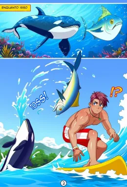 Surfista Sortudo: Wendy a Salva Vida Piranha