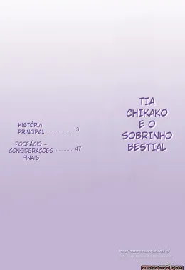 Tia Chikako e o Sobrinho Bestial: Incesto Hentai HQ Brutal - Em Hentai