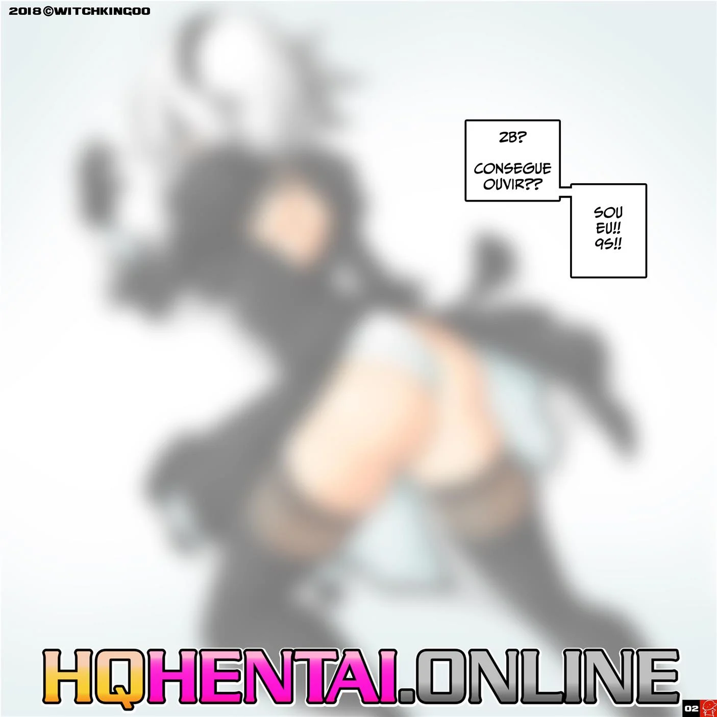 2B e o vírus sexual – HQ Hentai – HQ em Português
