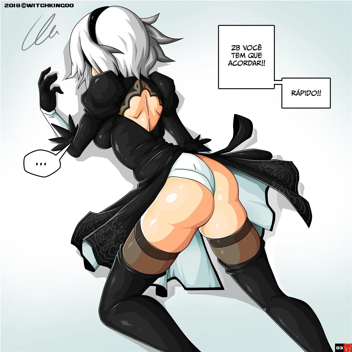 2B e o vírus sexual – HQ Hentai – HQ em Português