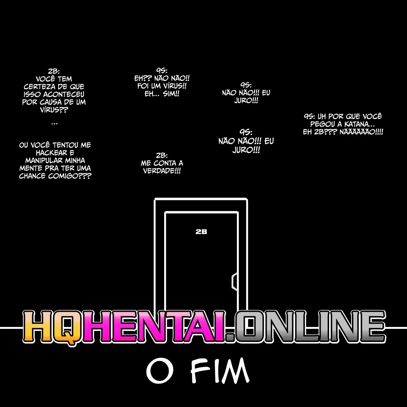 2B e o vírus sexual – HQ Hentai – HQ em Português
