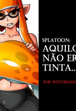 Aquilo não era tinta – Cartoon – Quadrinho Completo