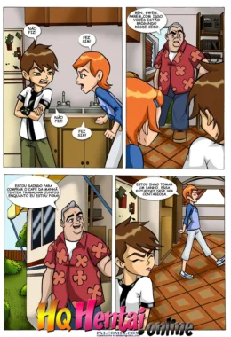 As novas experiências de Ben 10 – HQ Pornô – HQ em Português