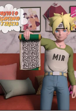 Boruto e o pergaminho do Jiraiya – Peitões – Quadrinho Completo