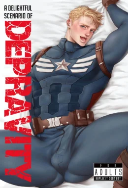 Capitão America o Depravado – Anal – Desenho Erótico