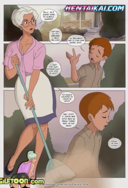 Comendo a Vovó – Peitões – Desenho de Sexo