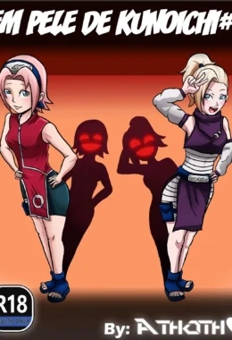 Na pele das kunoichis – Peitões – Completo