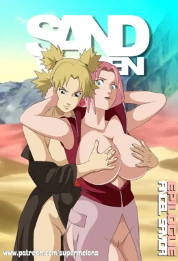 Ninjas vadias na vila da areia – Exibicionismo – Desenho de Sexo