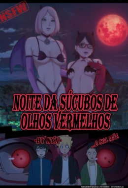 Noite da Succubus de Olhos Vermelhos – hentai sem censura – Desenho Erótico